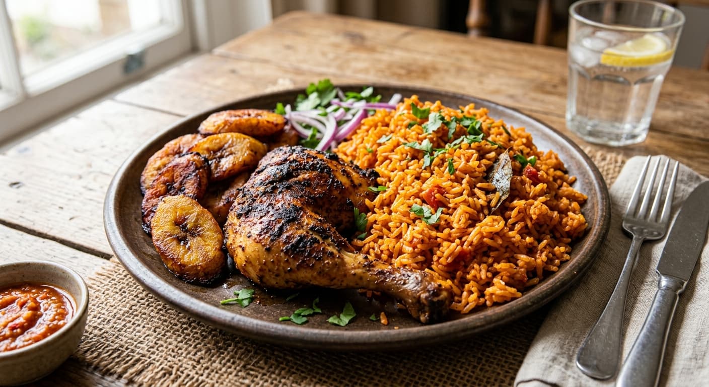 Jollof Rice & Chicken